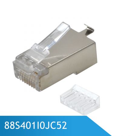 For 1.05-1.15mm Insulated Conductor - Cat 6 shielded modular plugs